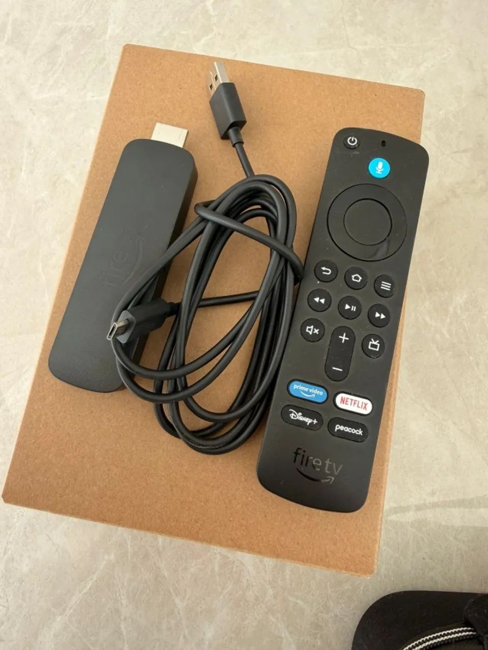 Streaming Fire Tv Stick 4k Wifi 6 Com Alexa E Comandos De Tv  - Foto 2