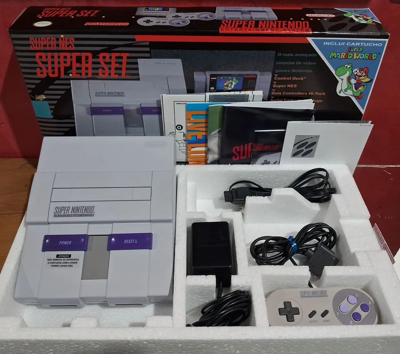 Super Nintendo completo 