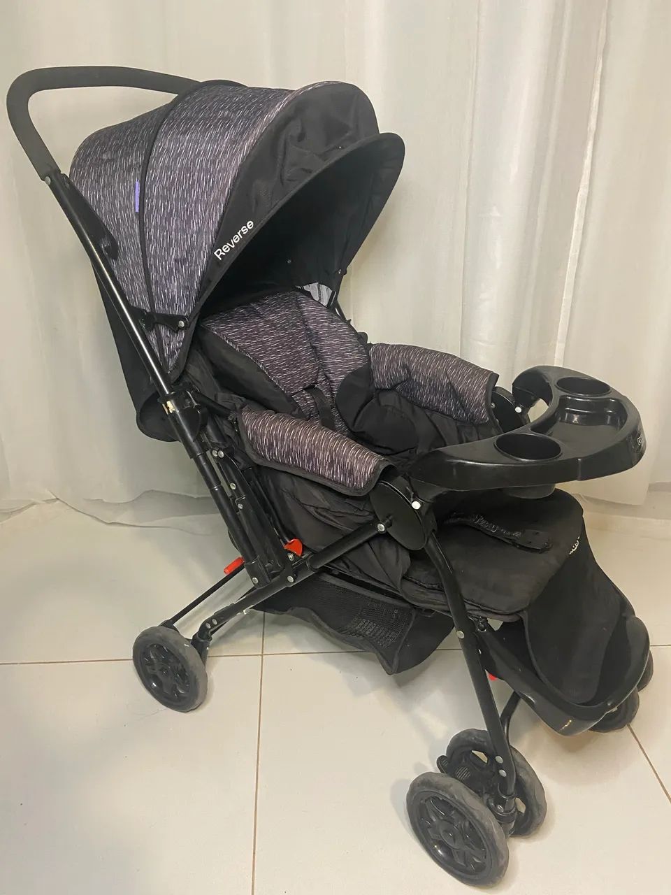 Carrinho com bebê conforto  - Foto 3
