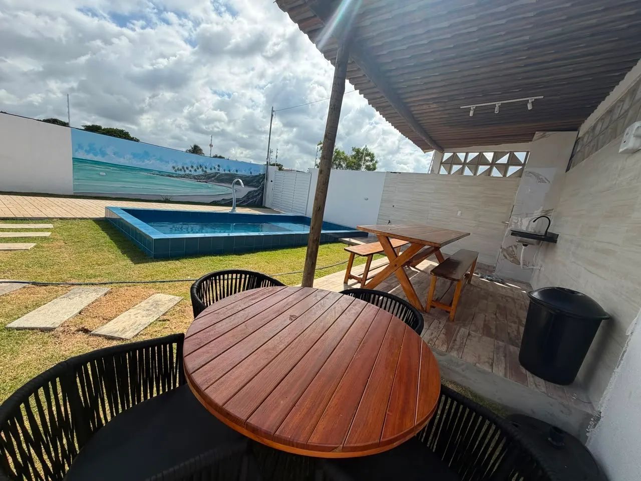 Casa com piscina e vista mar - Foto 2