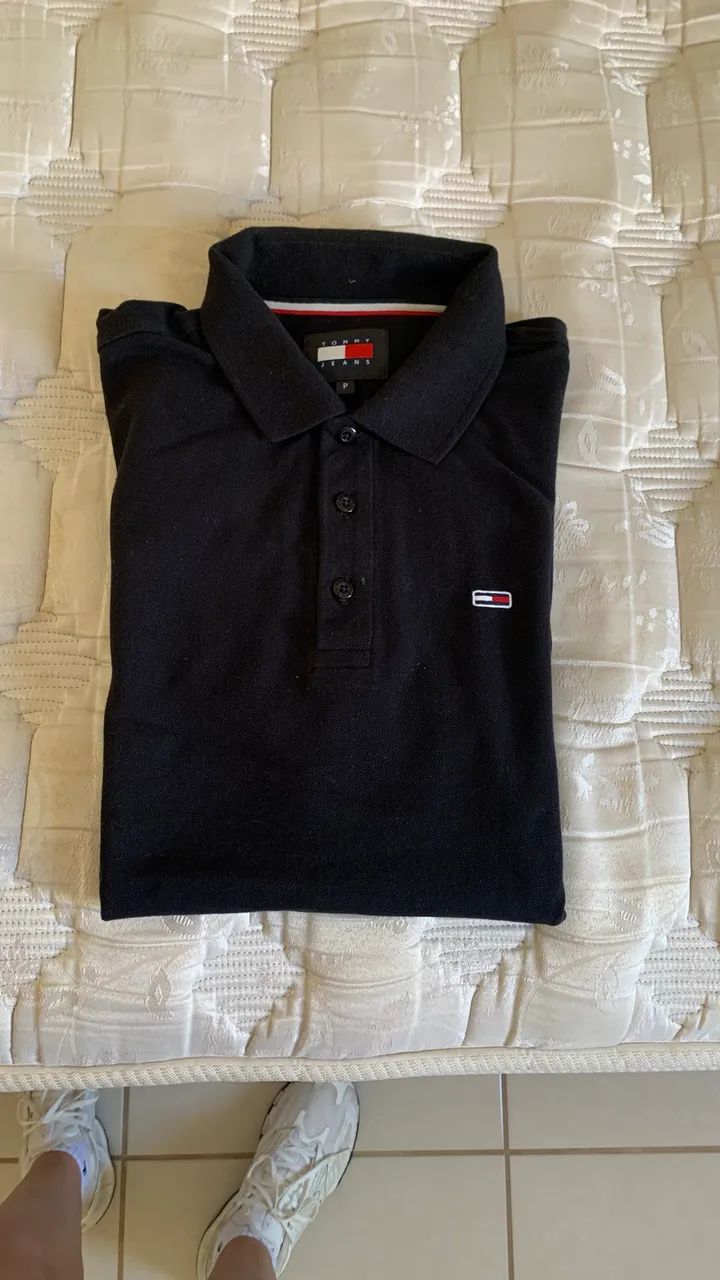 Polo preta Tommy  - Foto 4