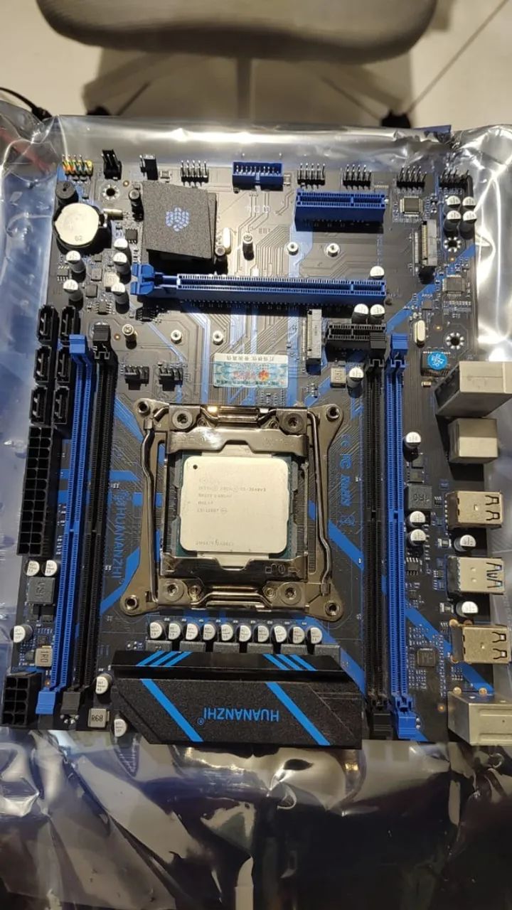 Kit Xeon E5 2640 V3 Placa X99 + Fenvi-placa Wi-fi