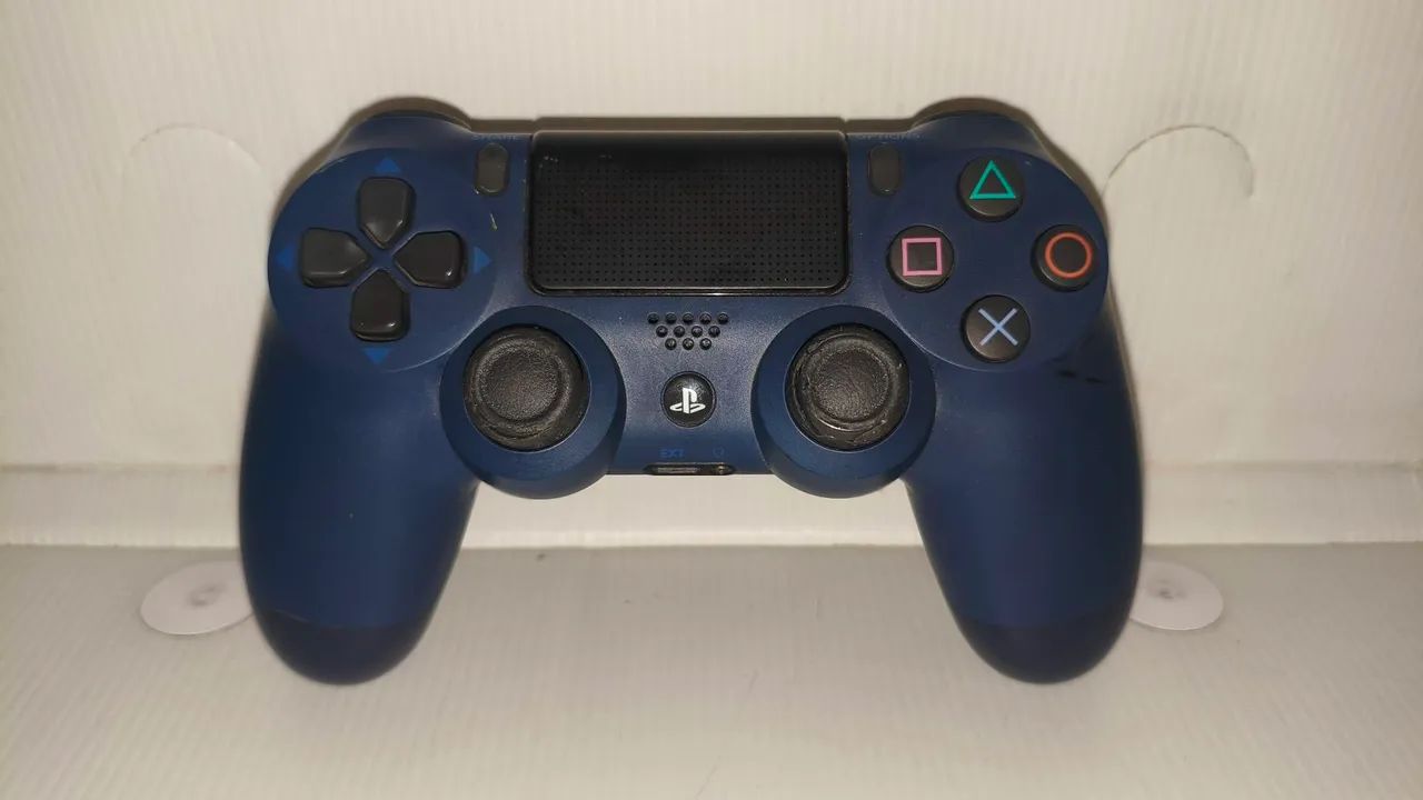 CONTROLE PS4 AZUL FUNCIONANDO  - Foto 2