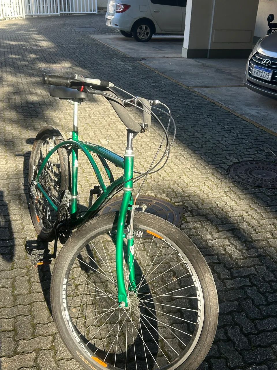 Bike praiana com marcha