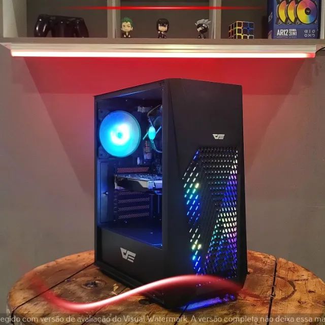 PC i5 7400, GTX 1050Ti 4GB, 16GB RAM, SSD 240GB, Gabinete DarkFlash - Foto 4