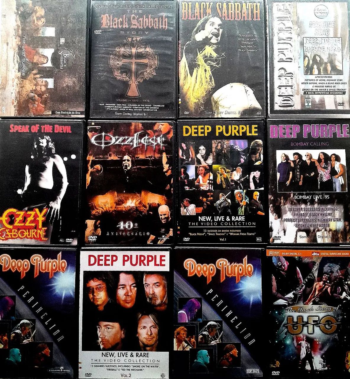 BLU-RAY e DVDS 