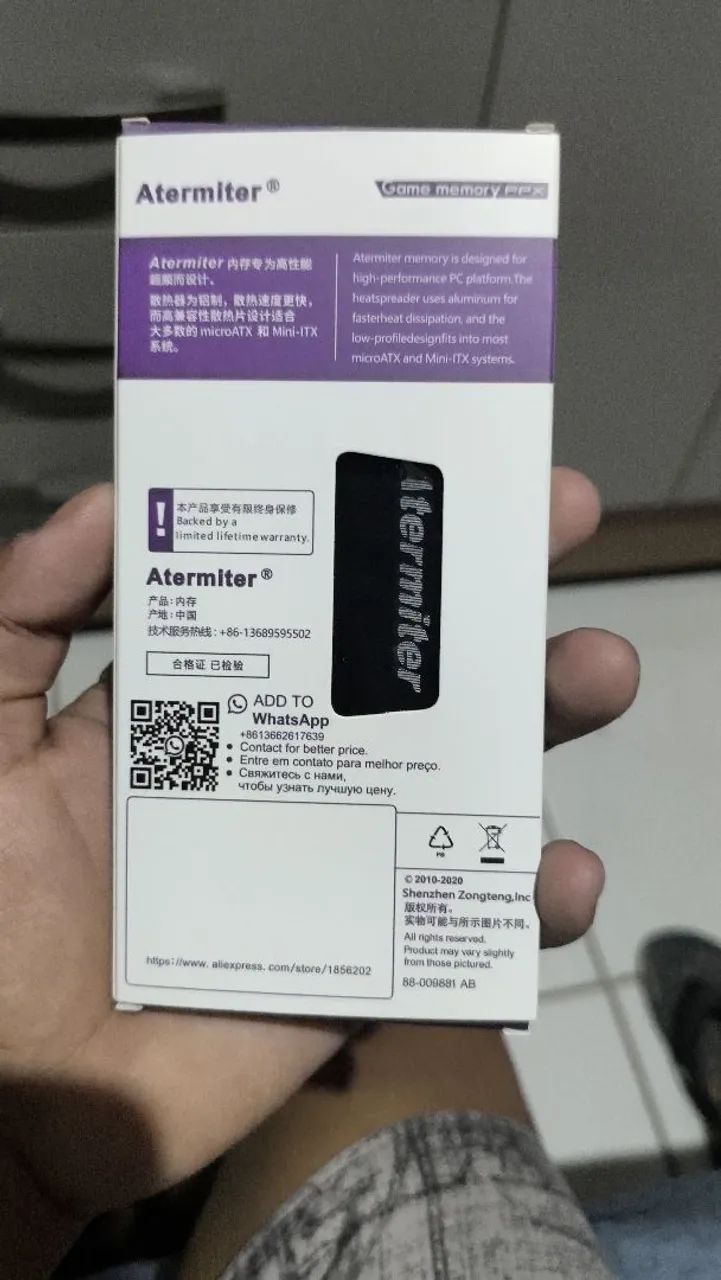 Memória ram atermiter (reg-ecc) xeon - Foto 2