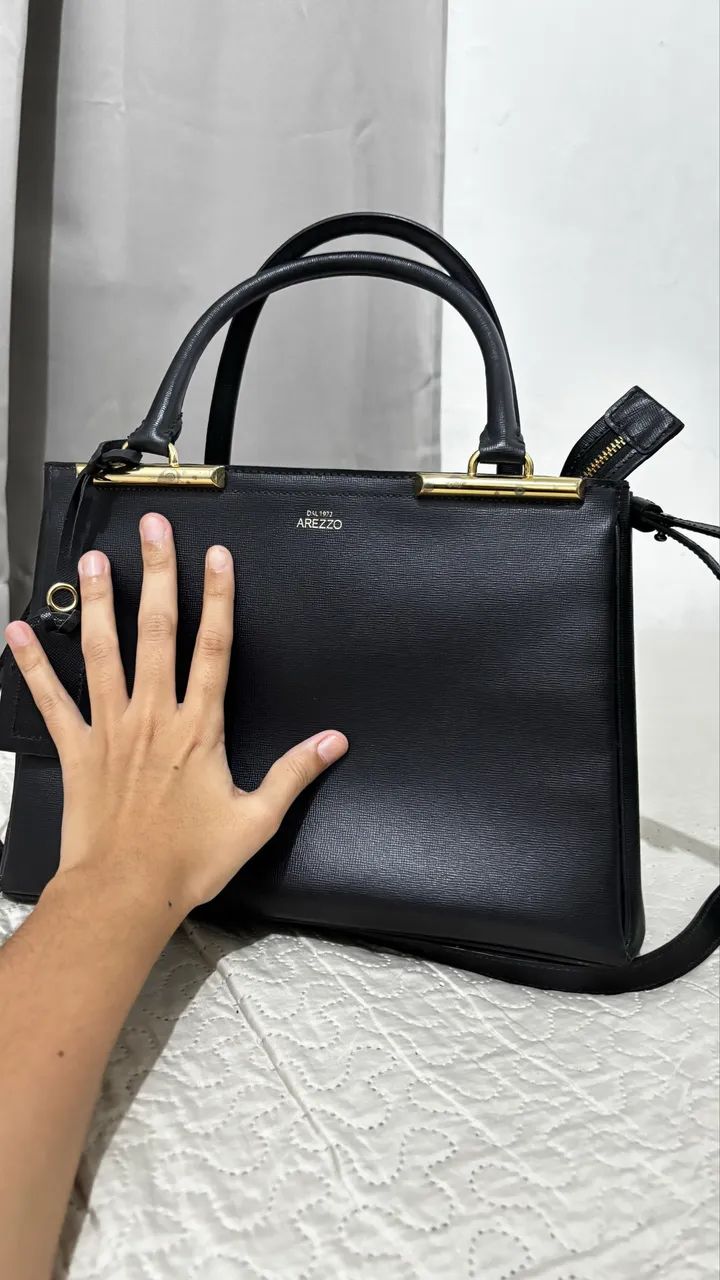 Bolsa de Couro Arezzo - Foto 4