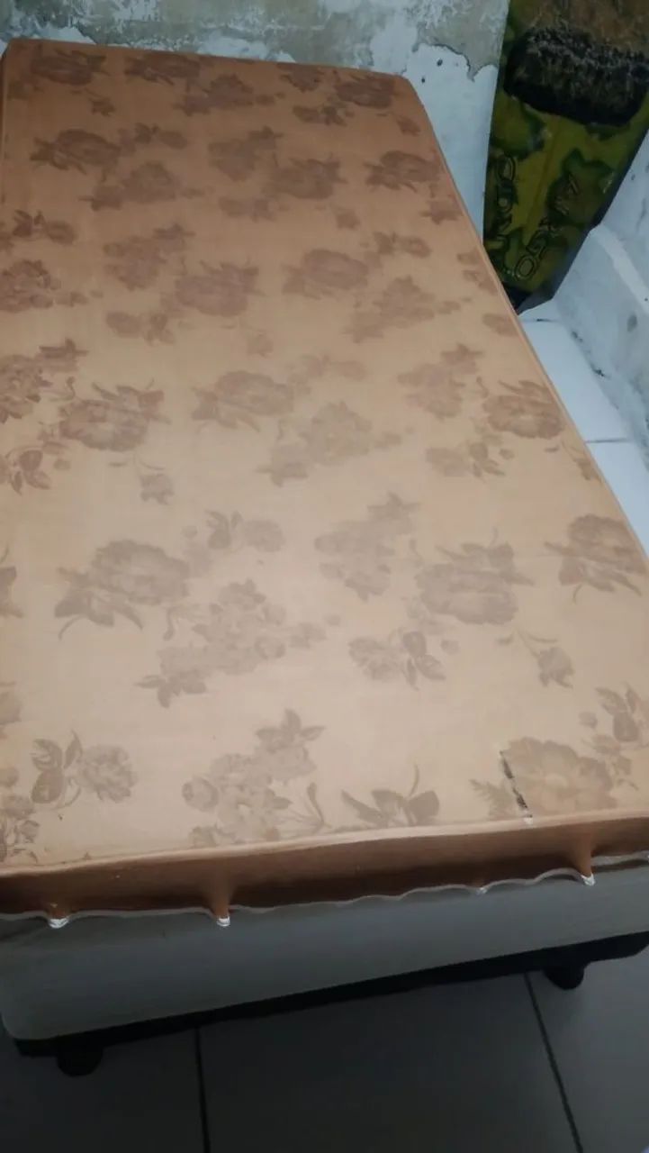 Cama box solteiro+colchão  - Foto 5