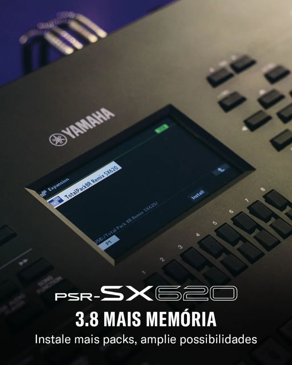 Teclado Yamaha Sx620