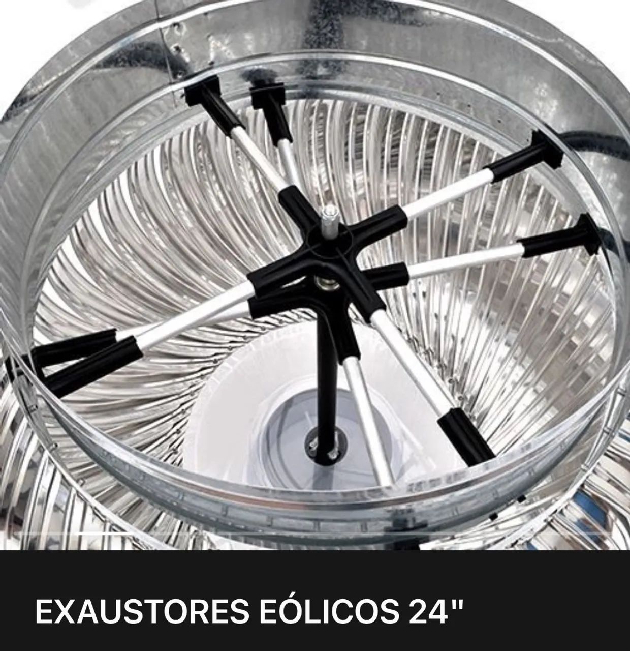 Exaustores Eólicos 24* - Foto 2