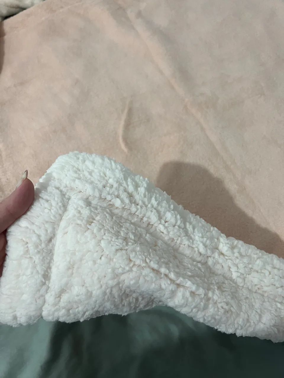 Mantas soft + Sherpa para bebê  - Foto 2