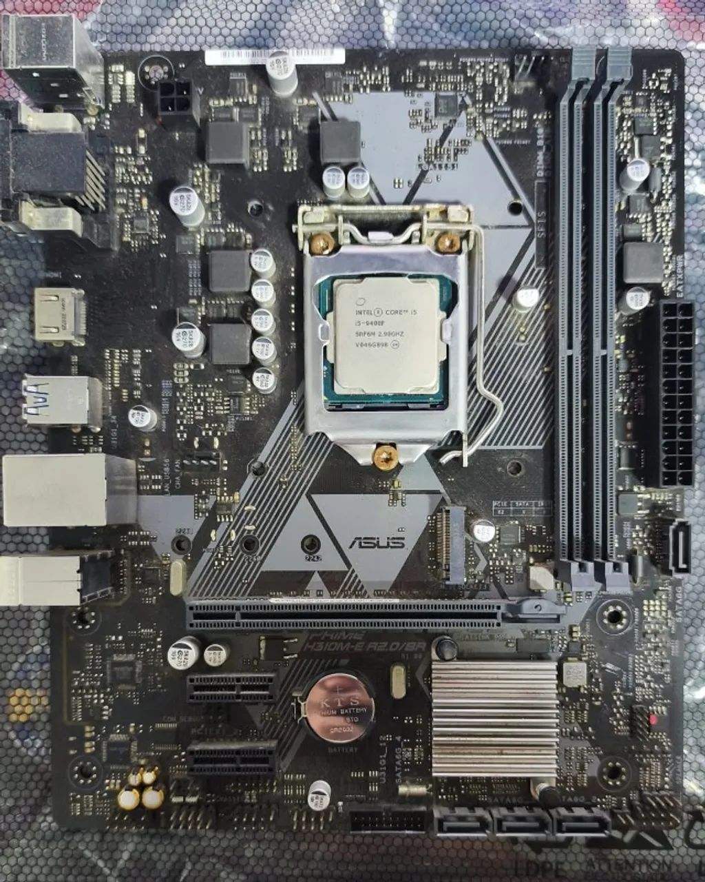 ASUS H310M-A R2.0 マザーボード Intel i5-9400F Asus Placa mãe Prime H310M A R2.0/CSM Intel Chipset LGA-1151 MATX