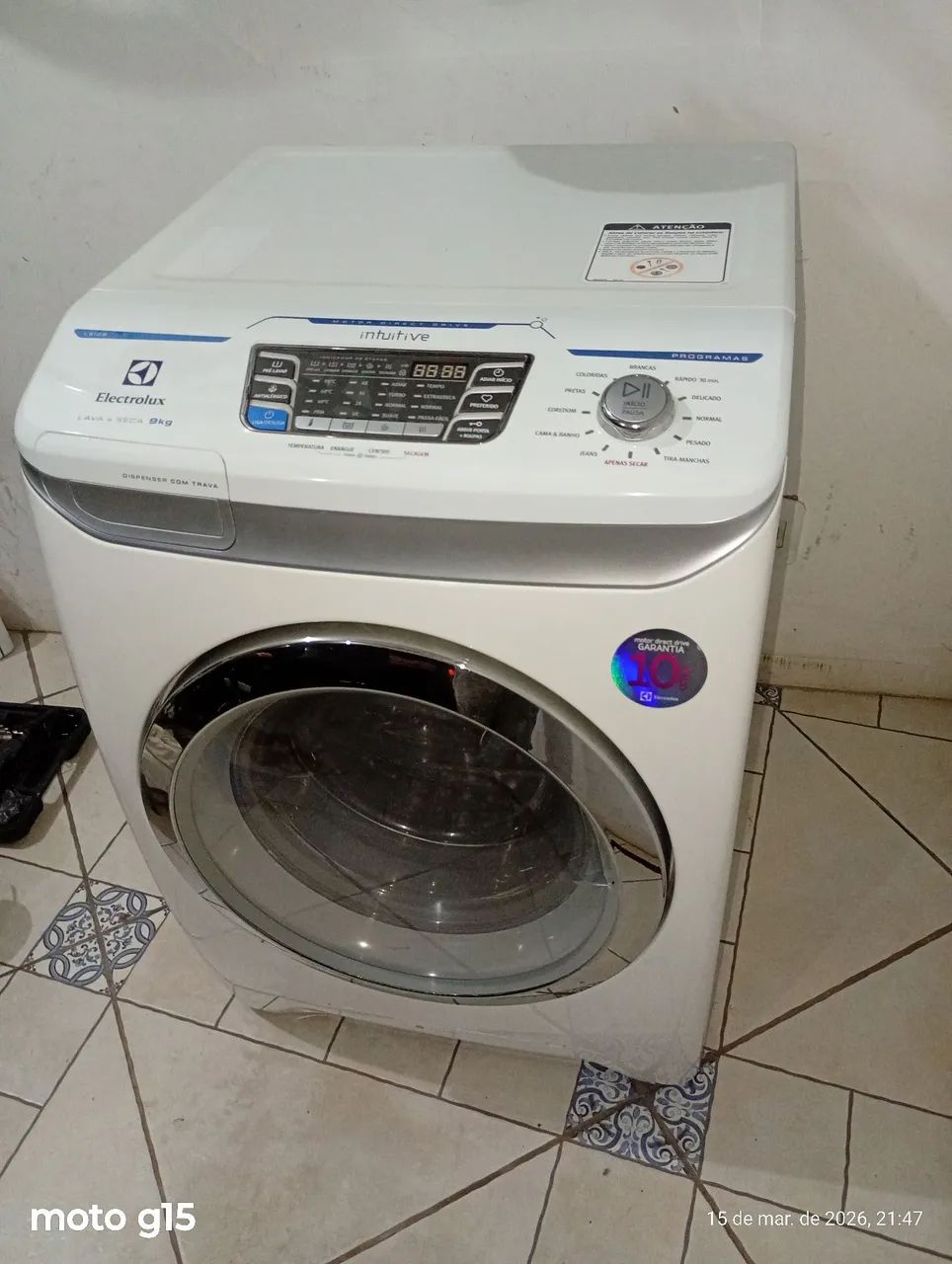 Lava e seca Eletrolux 9kg - Foto 4