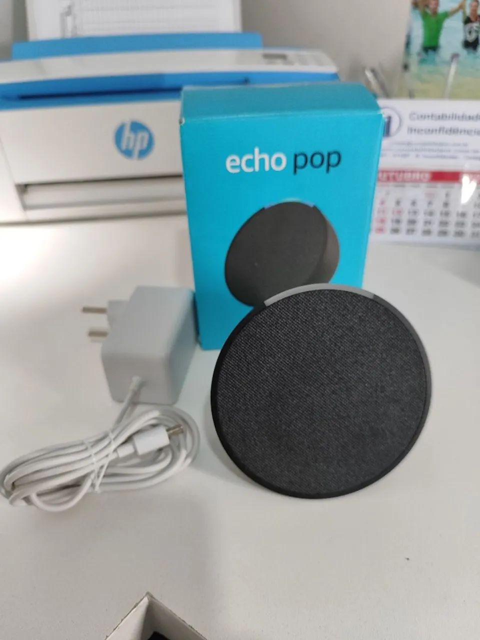 Echo Pop ALEXA MUITO NOVA  - Foto 4