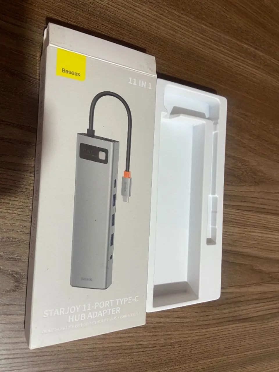 Hub Baseus 11 em 1 - 2 Hdmi - VGA USB  - Foto 2