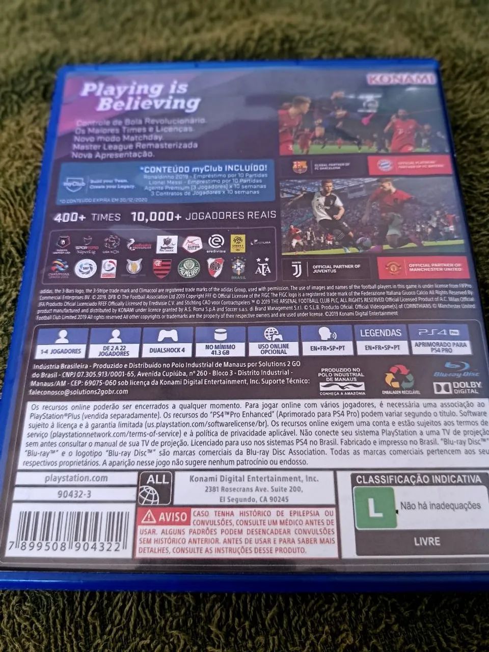 Efootbal pés 2020 Ps4 - Foto 3