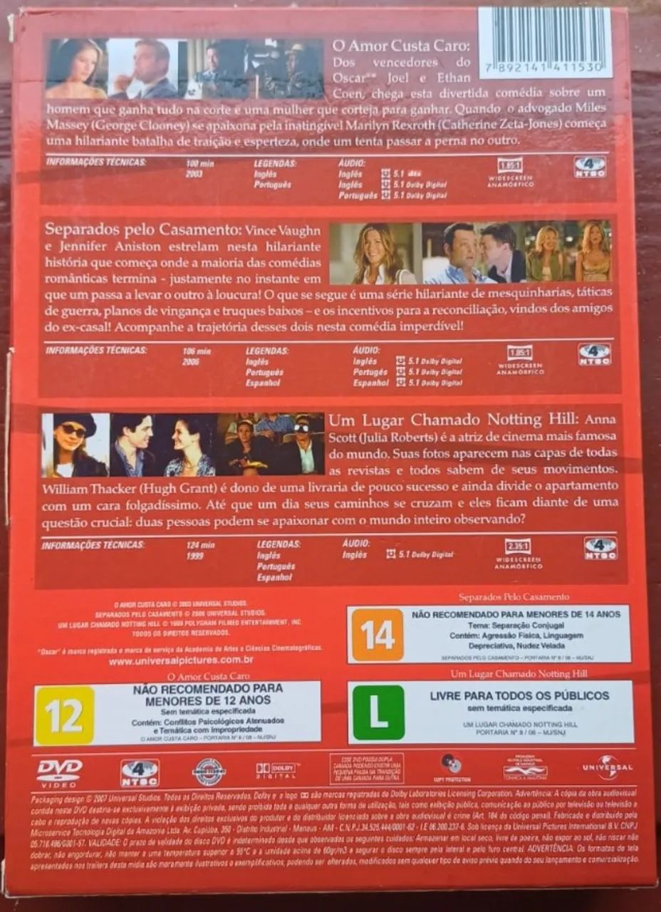Coleção 3 Dvds Presente Especial - Foto 3