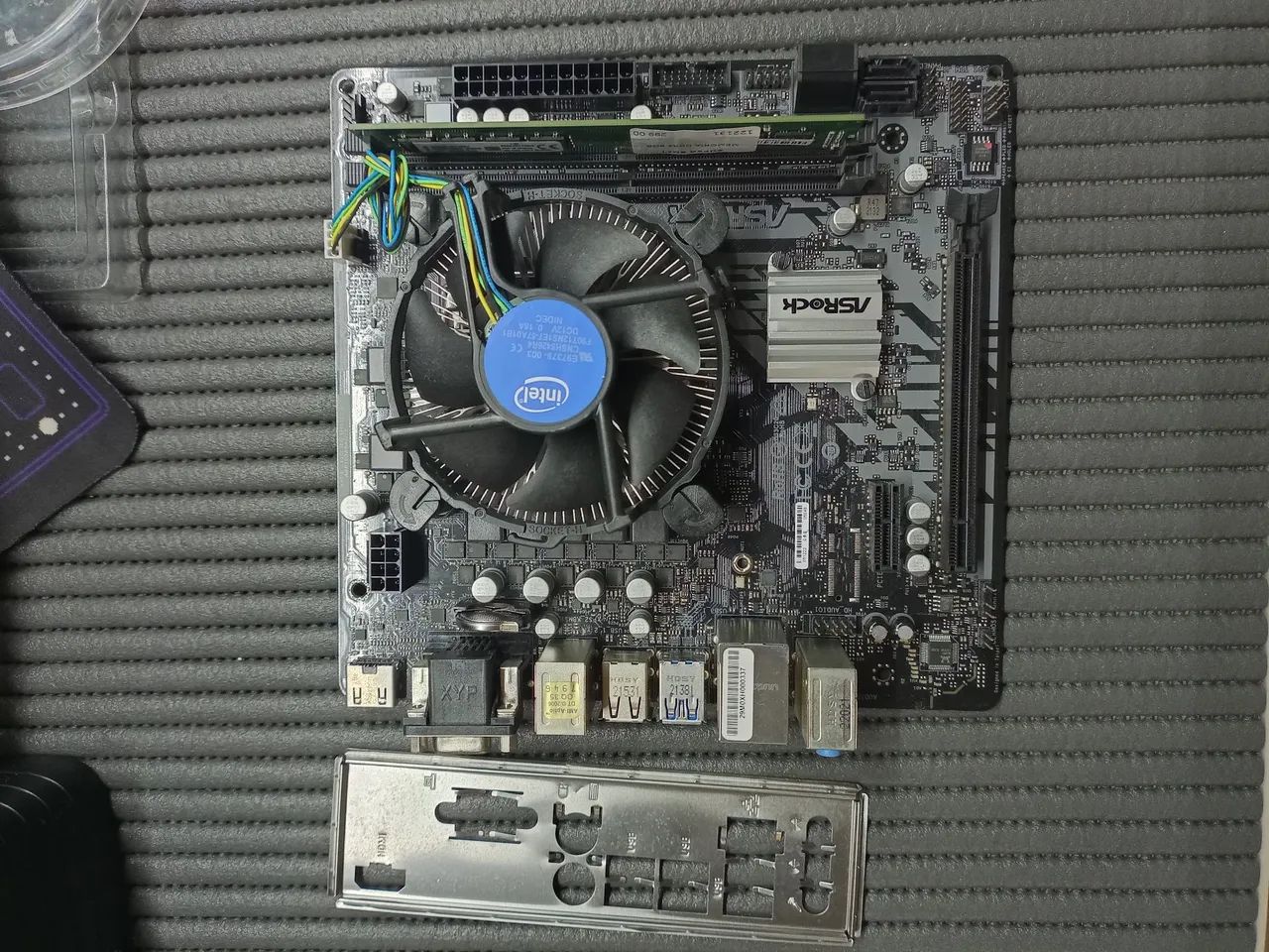 Kit Core i3 10100 + 8gb DDR4+ Placa h510 - Foto 2