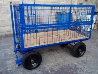 Carro plataforma telado 400kg