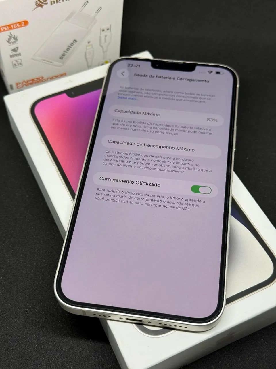 iPhone 14 Plus 128Gb - Branco  - Foto 2