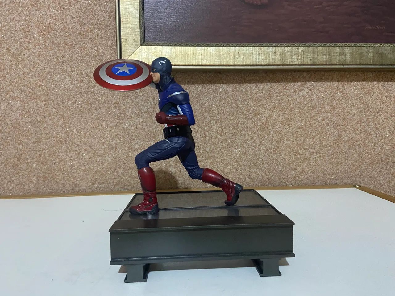 Diorama Capitão América Iron Studios - Foto 3