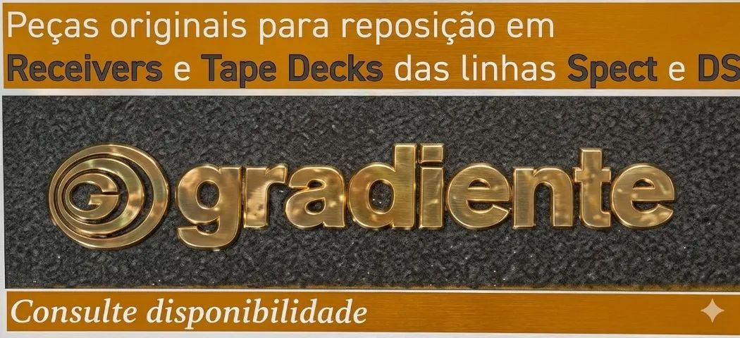 Tape Deck Gradiente Spect 87 - Tampa Cassette - Foto 3