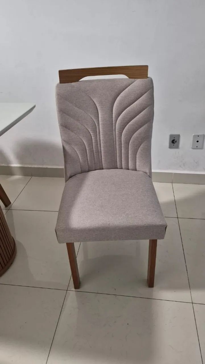 Mesa retangular 6 lugares com cadeiras - Foto 5