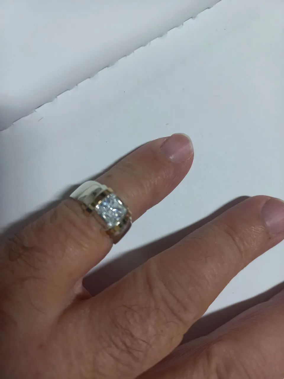 Anel em prata de lei  - Foto 3