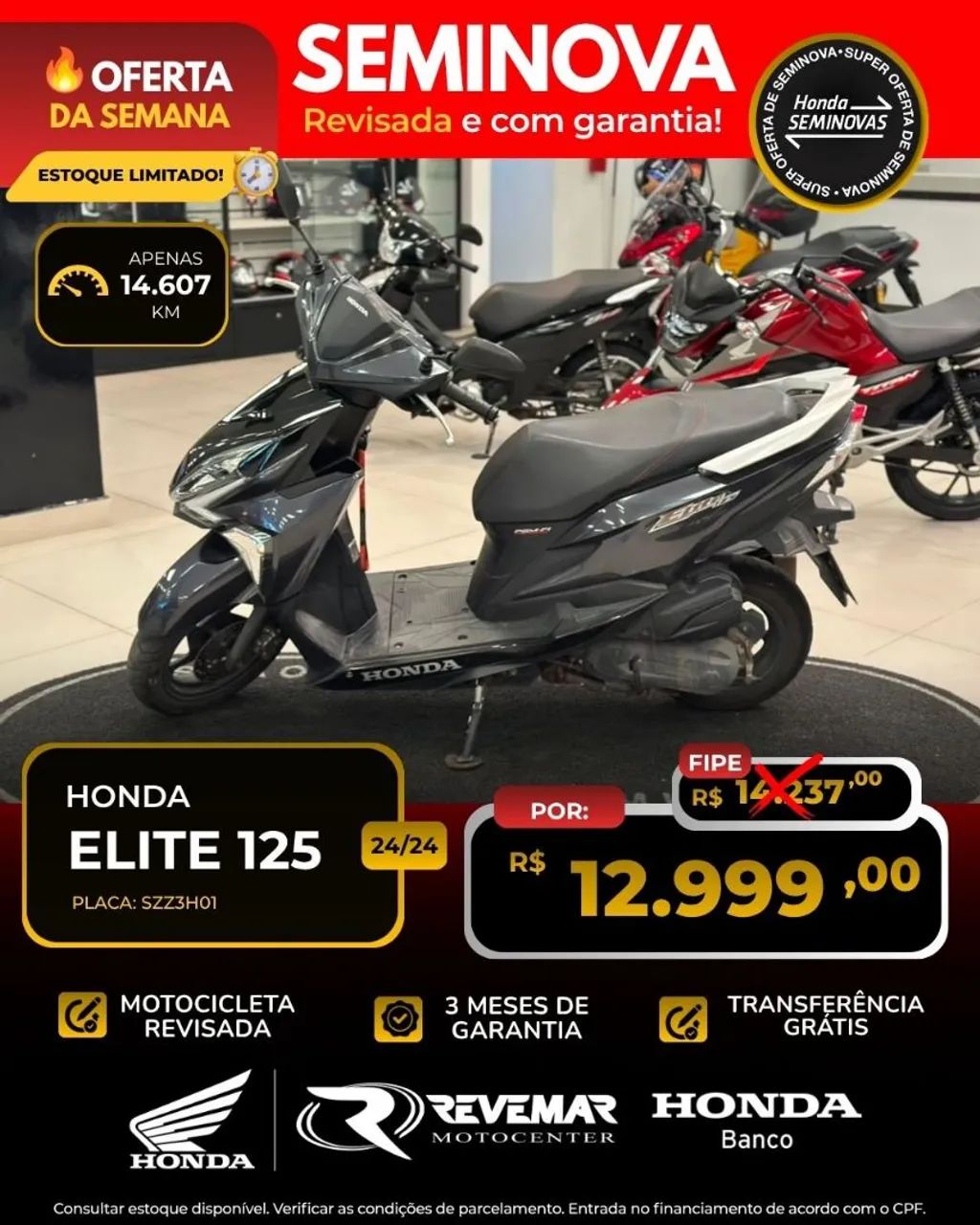 Seminovas Revemar Motocenter  - Foto 3