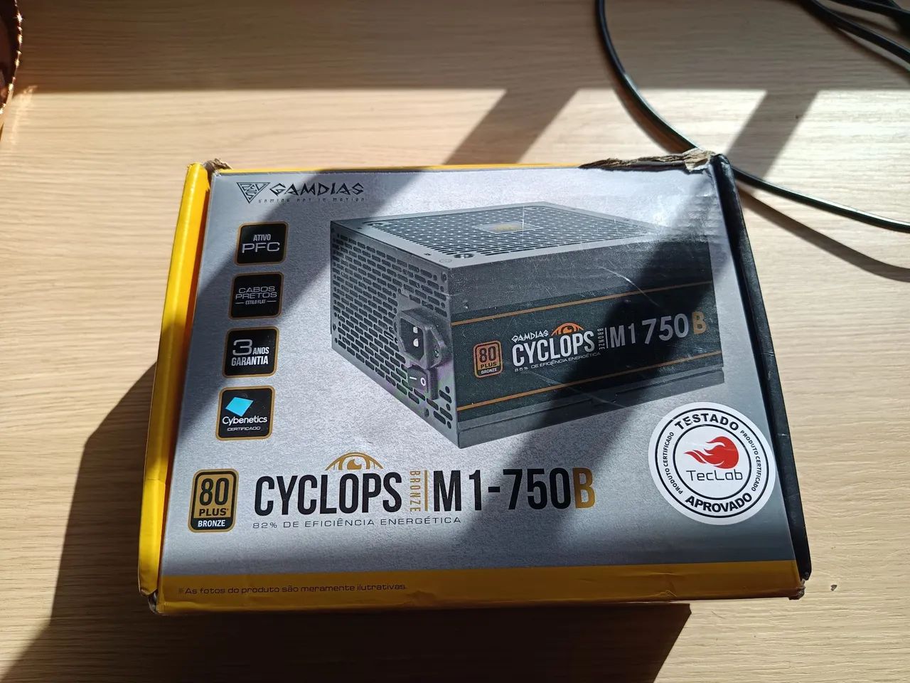 Fonte Gamdias Cyclops 750W