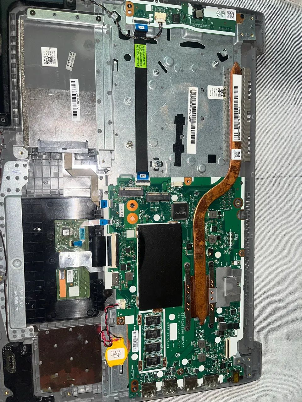 Sucata Lenovo IdeaPad S145 - Carcaça + Teclado + Placa - Foto 5