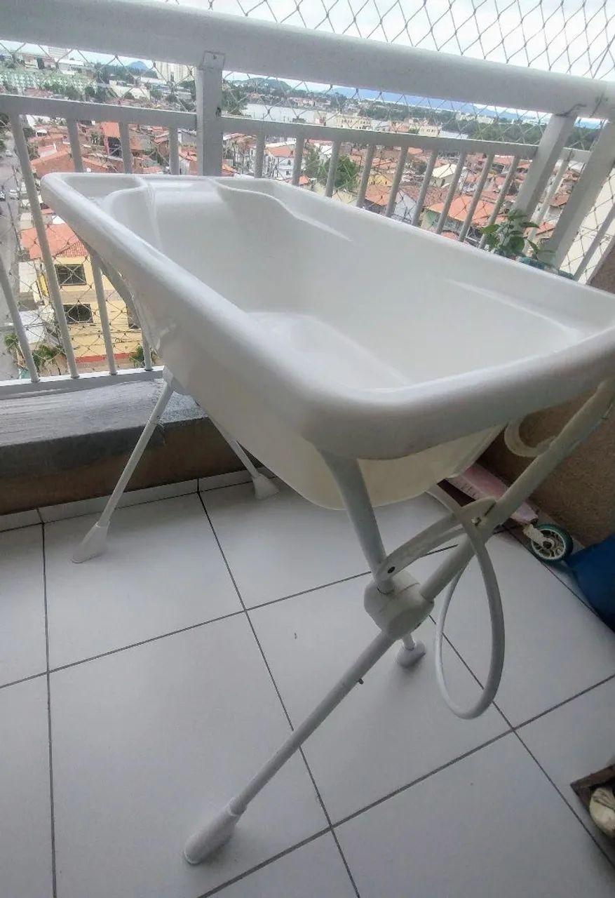 Banheira com suporte e assento redutor  - Burigotto  - Foto 2