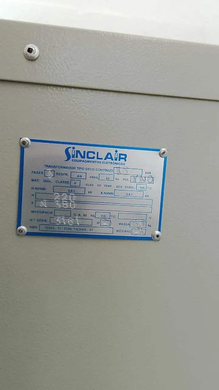 TRAFO 10 CV/TRAFO ISOLADOR 10 KVA /TRAFO 10 KVA - Foto 6