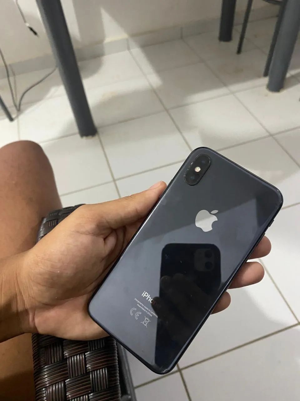 iPhone X 64gb Cinza espacial - bateria 100% NOVA - TELA PERFEITA