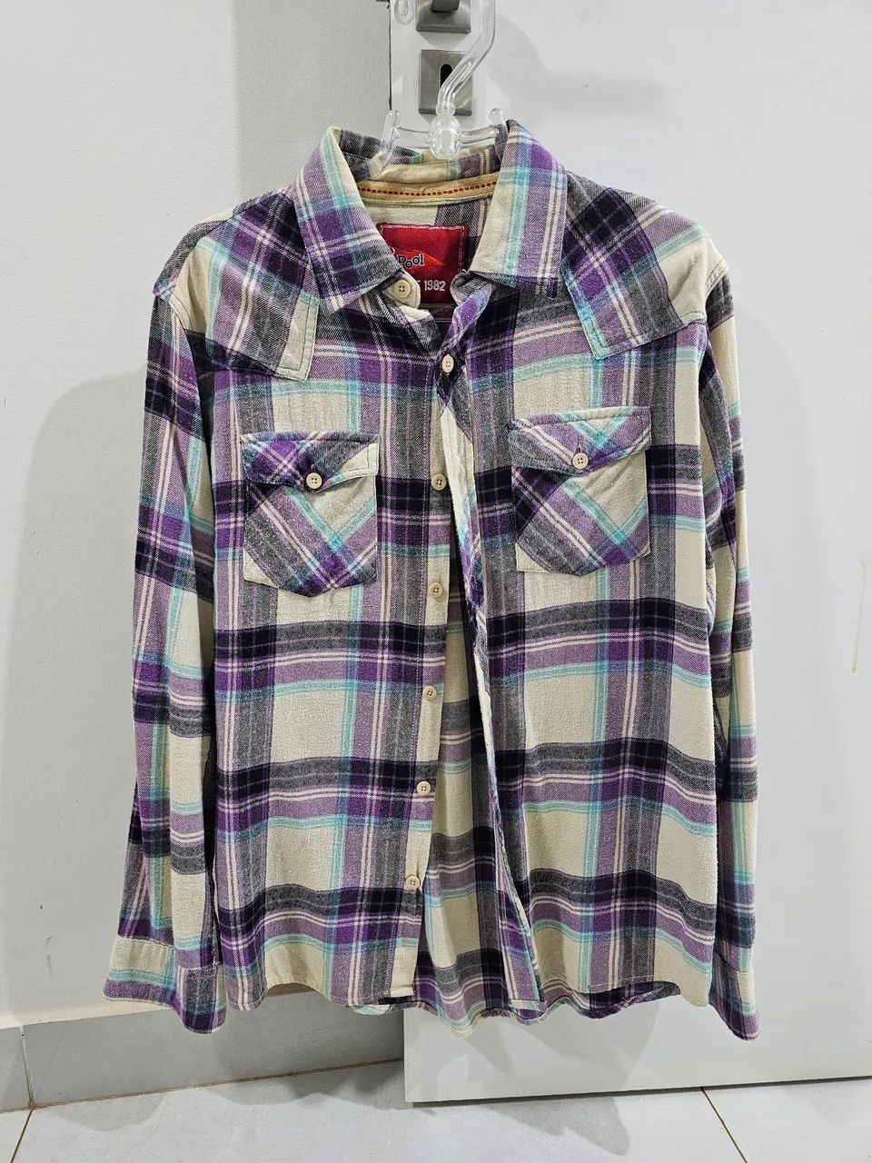 Camisa xadrez tamanho m