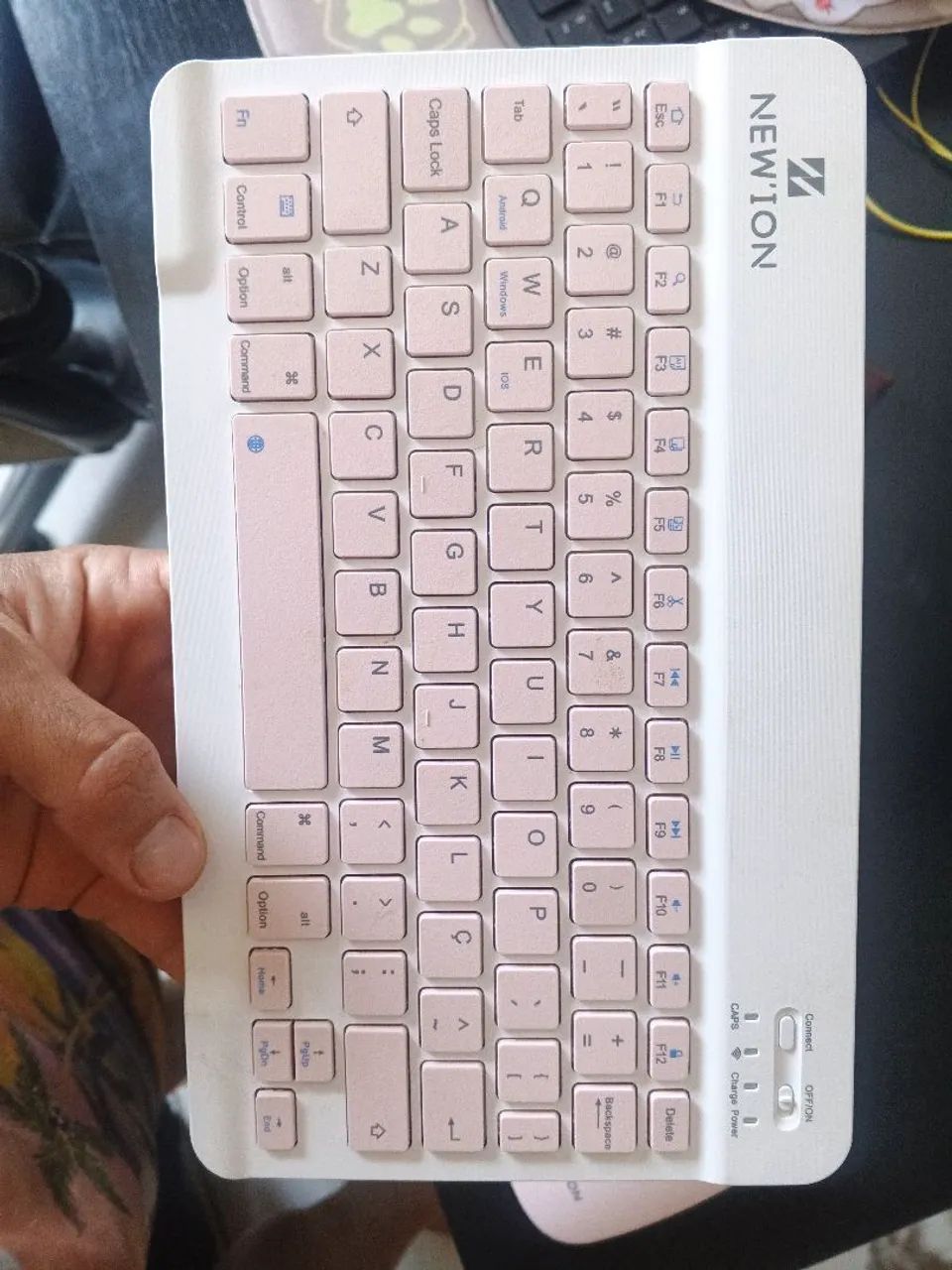 MOUSE E TECLADO SEM FIO NEW'ION - Foto 4