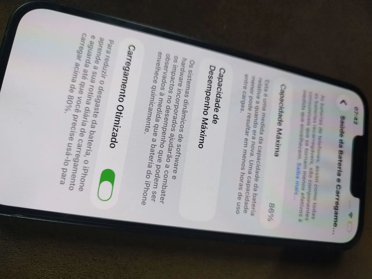 iPhone 13 128GB Azul 86% de bateria - Foto 3