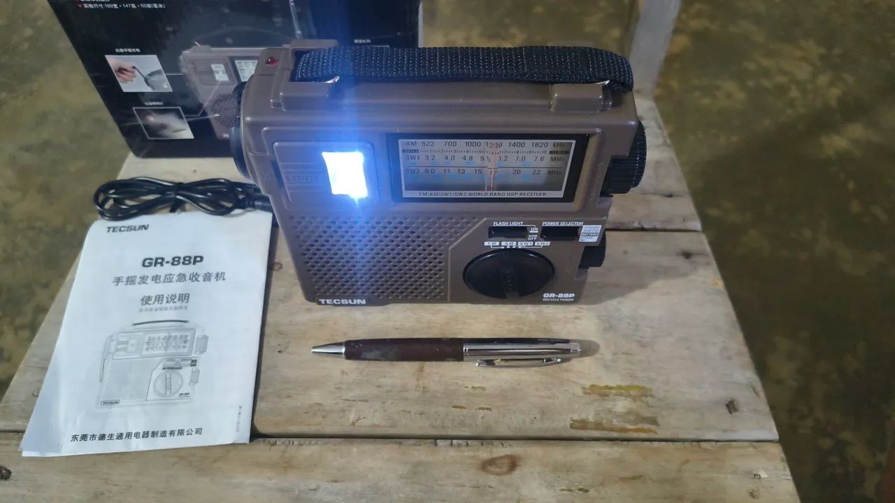 Rádio TECSUN GR-88P... ZERADO. - Foto 3