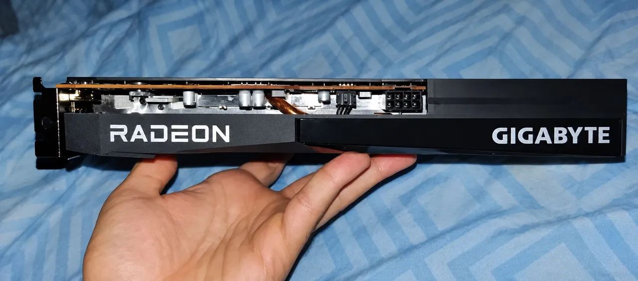 RX 6600 GIGABYTE EAGLE SEMI-NOVA - Foto 3