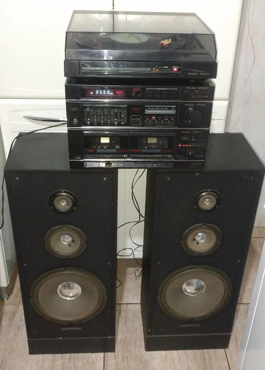 Aparelho de Som Philco Hitachi AS 700 - Foto 2