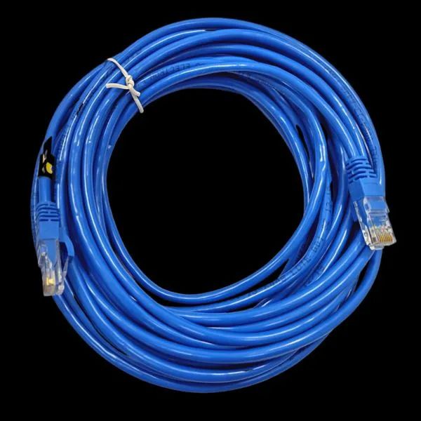 Cabo de rede de internet RJ45e de 10 metros - Foto 3