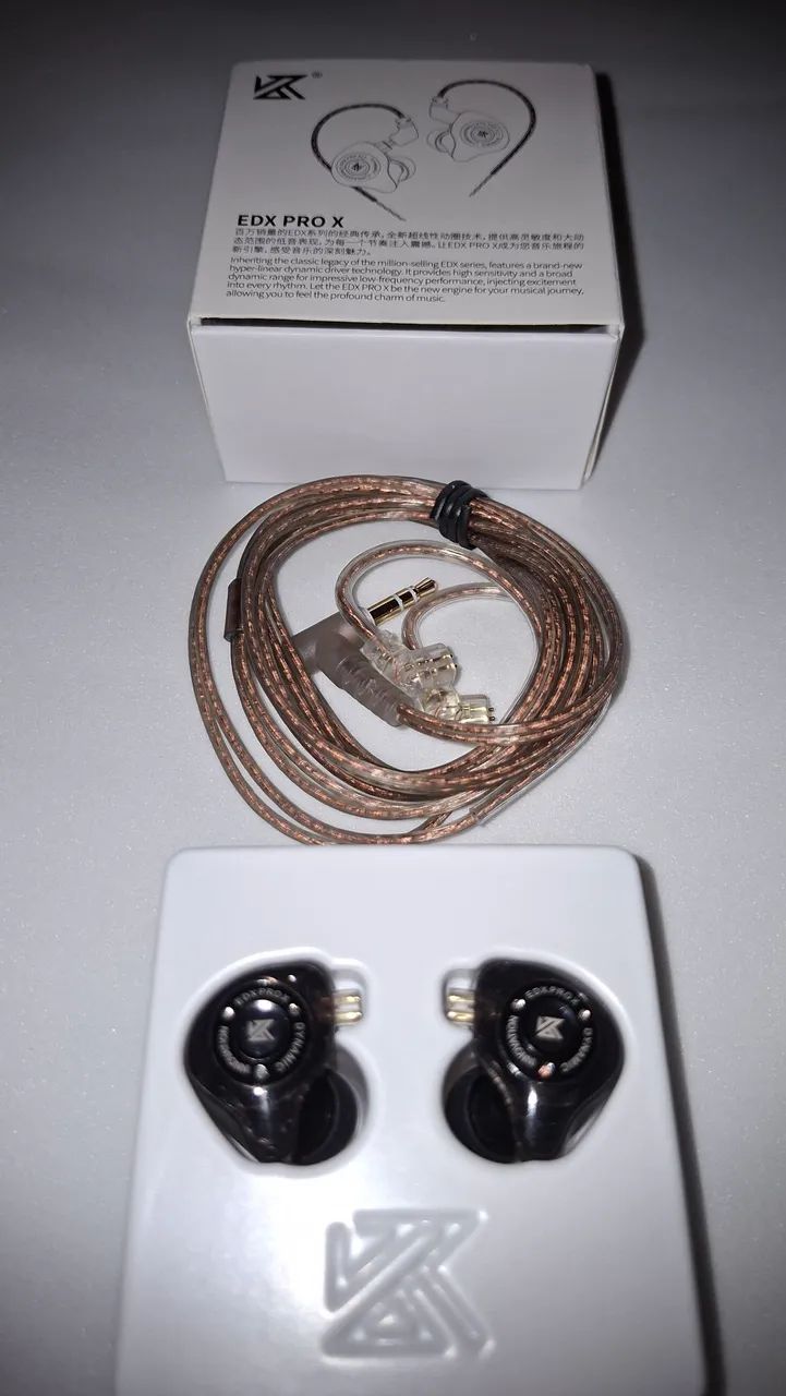 Fone de ouvido KZ EDX PRO X (NOVO)