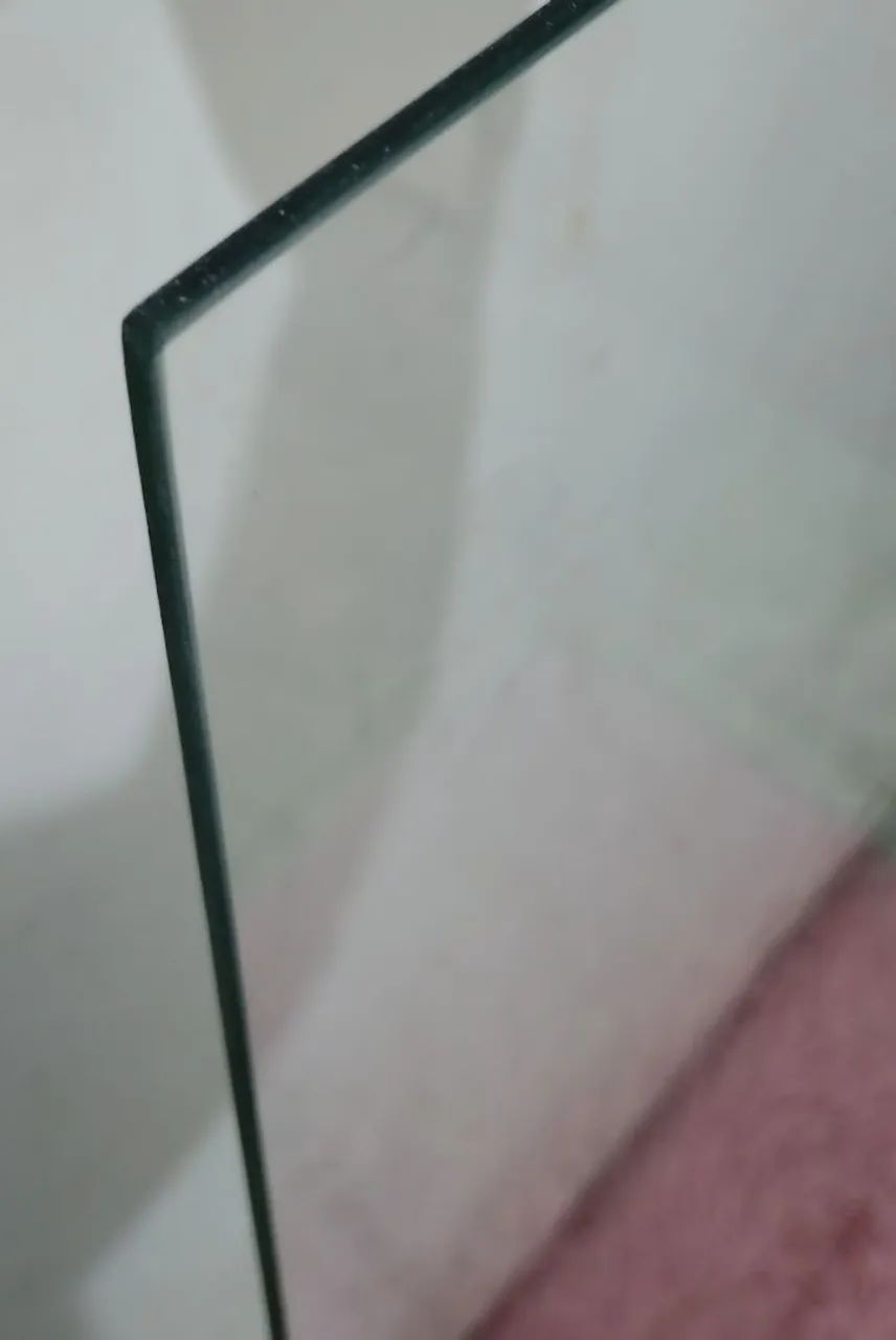 TAMPO DE MESA DE VIDRO RETANGULAR - Foto 2