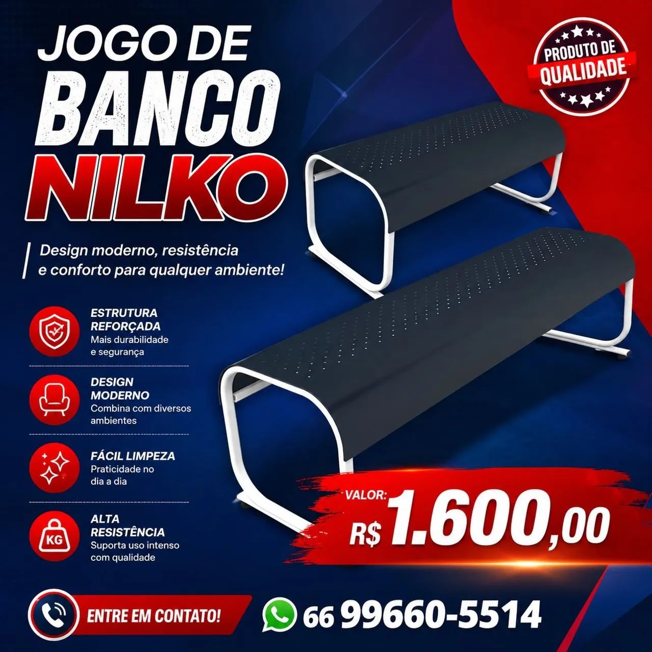 Armários em Aço e jogo banco em Aço  - Foto 2