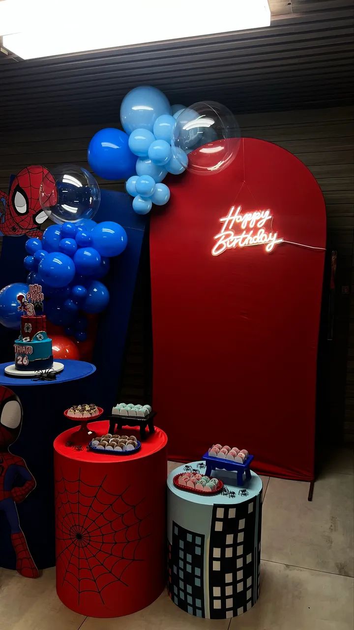 Decoração homem aranha baby cute - Foto 4