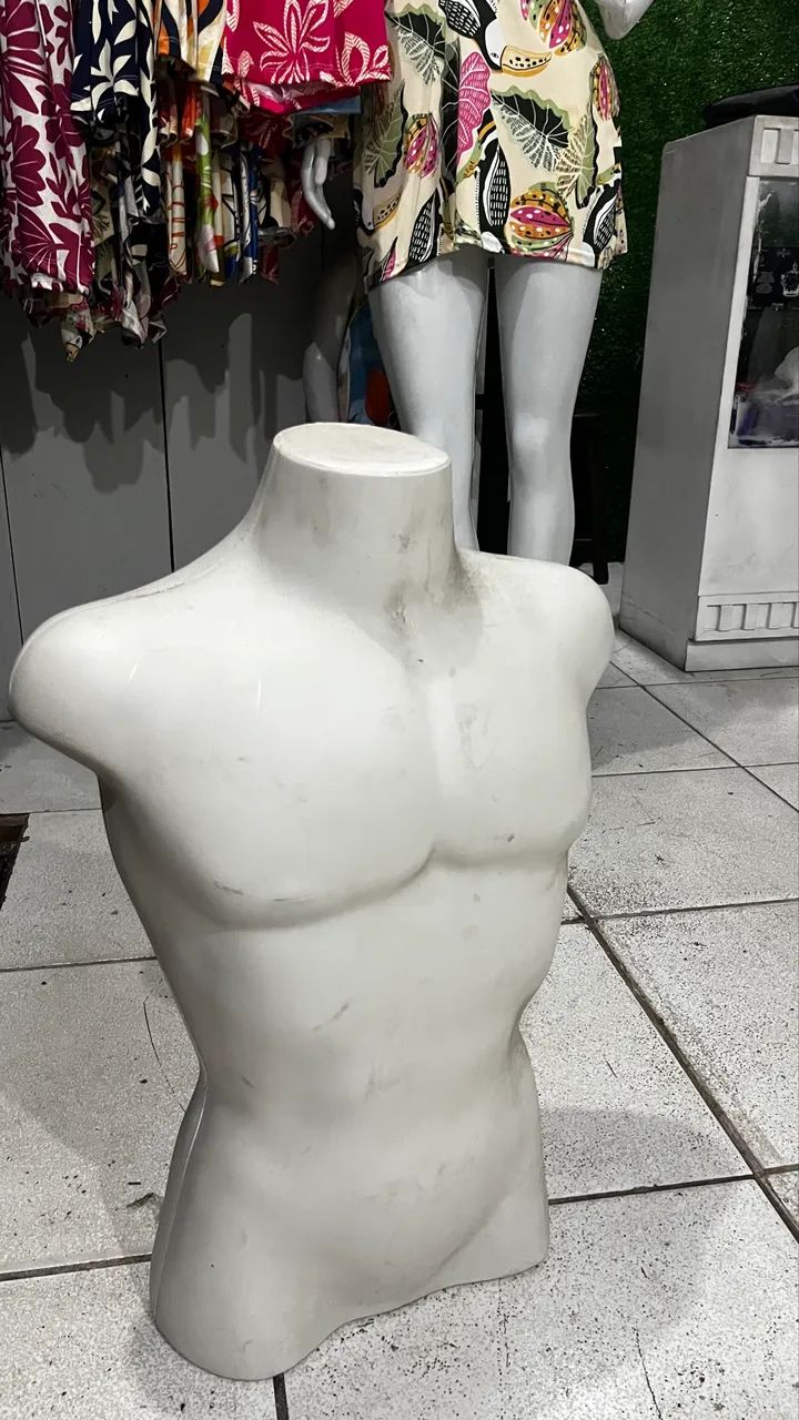 Manequim busto feminino e masculino  - Foto 2