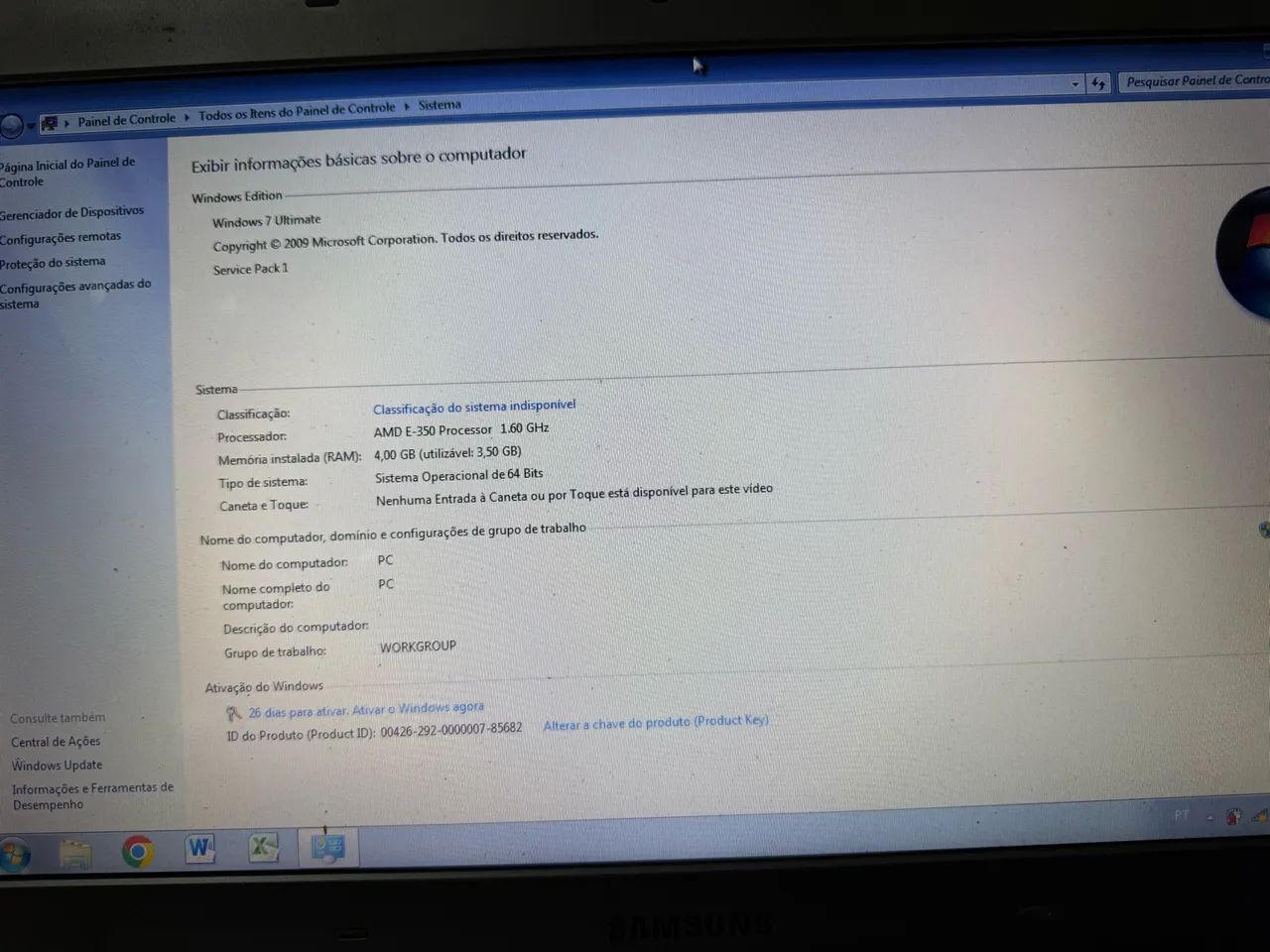 Notebook Samsung leia o anúncio  - Foto 4
