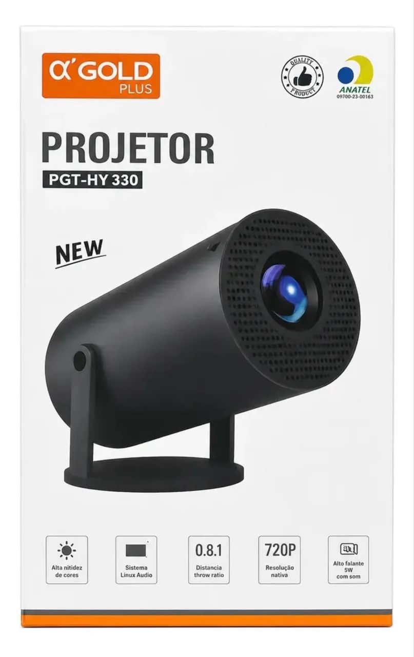 PROJETOR ANDROID HY330 NOVO LACRADO - Foto 2