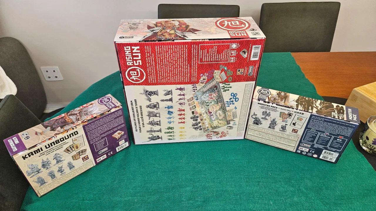 Board game/ jogo de tabuleiro rising sun +Duas expansões  - Foto 2